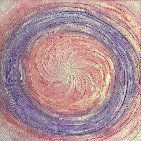 Painting акрилом Спирали