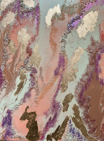 Painting акрилом Восхищение 