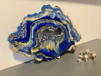 Painting  Жеода камня