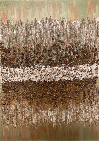 Painting в смешанной технике Доступная роскошь