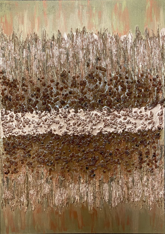 Painting в смешанной технике Доступная роскошь