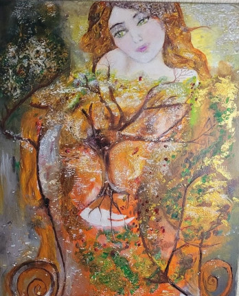 Painting акрилом "Tree of Life" 