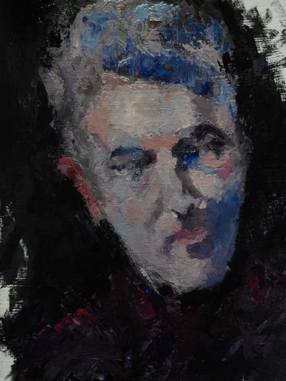 Painting маслом портрет