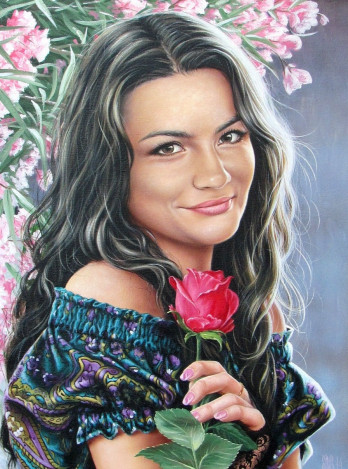 Painting маслом Портрет