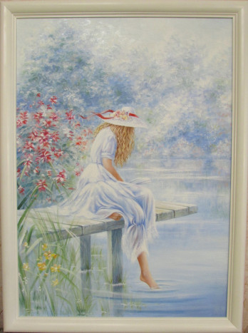 Painting маслом Июнь