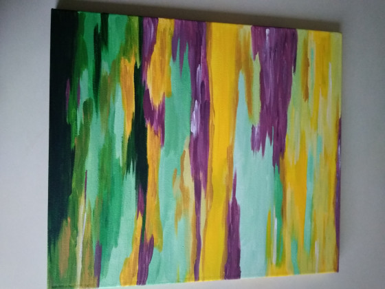 Painting акрилом Водоем