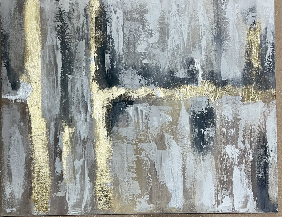 Painting акрилом Абстракция 