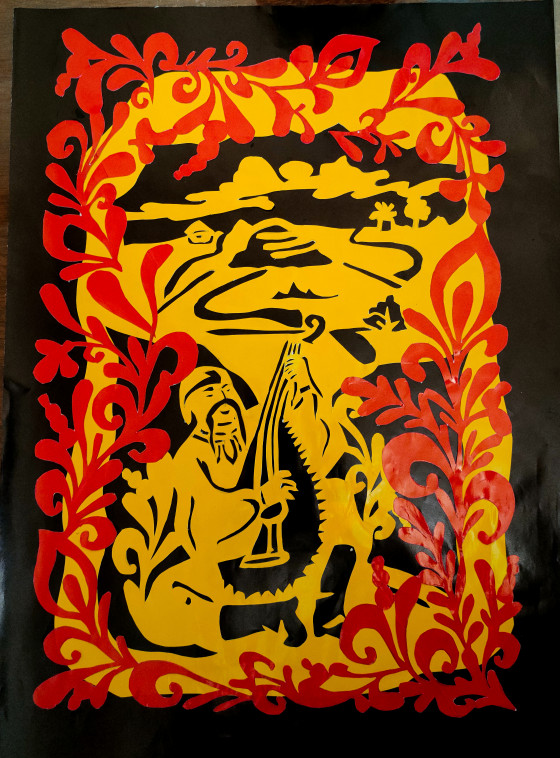 Painting  Шевченко коло хати