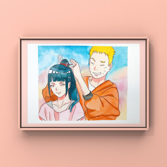 Painting акварелью Нарухина