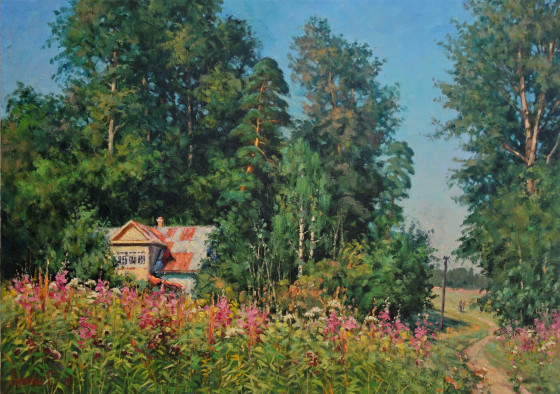 Painting маслом Northern Summer.