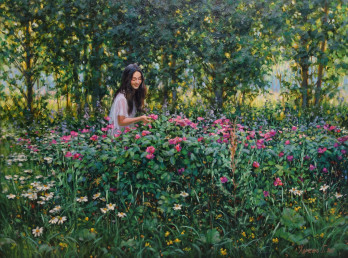 Painting маслом June.