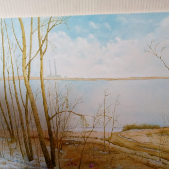 Painting маслом Тамаша коктем