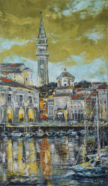 Painting маслом Пиран