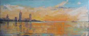 Painting маслом Батуми