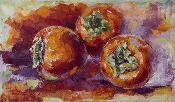 Painting маслом Хурма