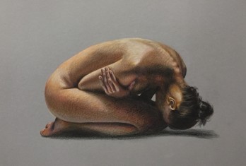 Painting карандашом “in turmoil “