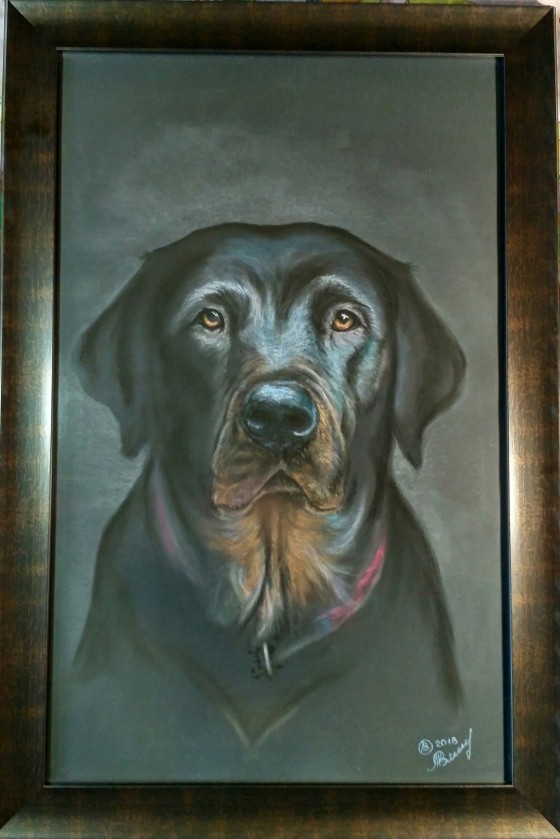 Painting пастелью Грем