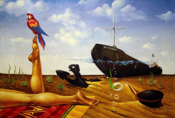 Painting маслом Sea Stranger