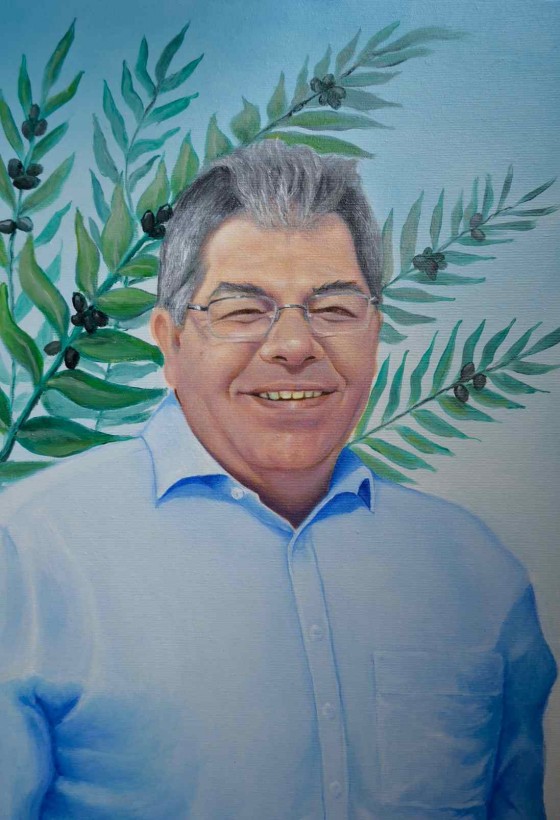 Painting маслом Мужской портрет
