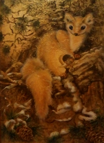 Painting маслом Горностай