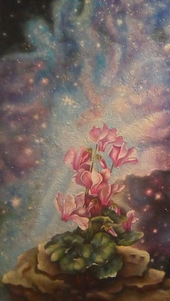 Painting маслом Жизнь на краю Земли