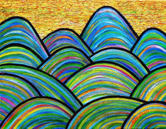 Painting маслом Карпаты