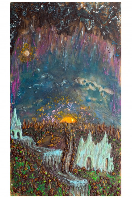 Painting  Космический пейзаж