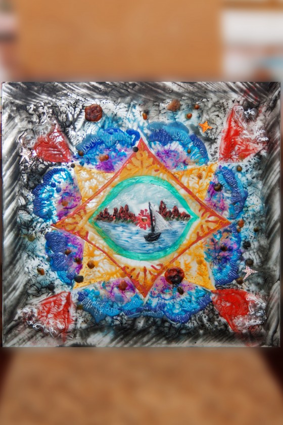 Painting  Роза Мира