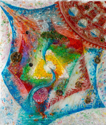Painting  Колесо Сансары