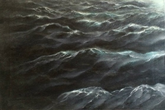 Painting маслом Пучина