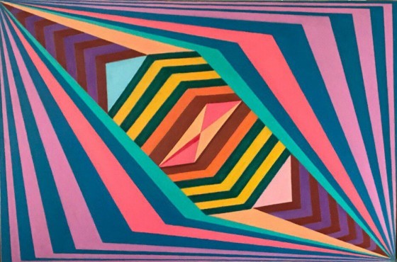 Painting маслом Magnetic field ll