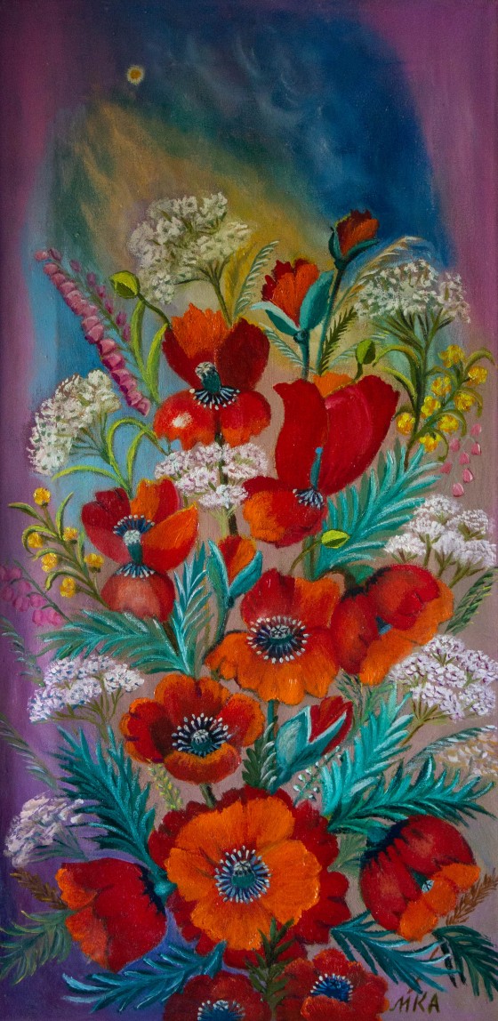 Painting маслом "Ранняя звезда"