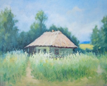 Painting маслом Хатынка 