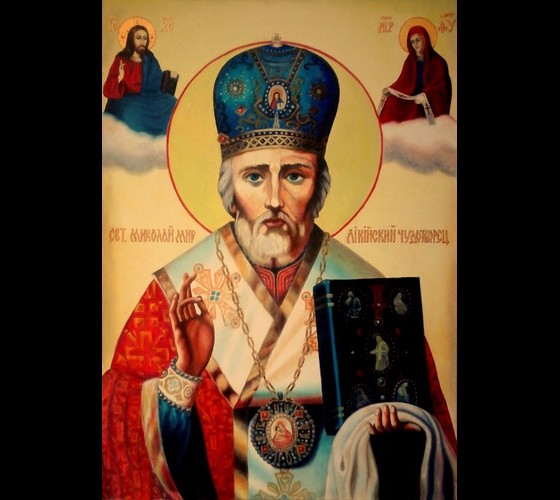 Painting маслом Св. Николай