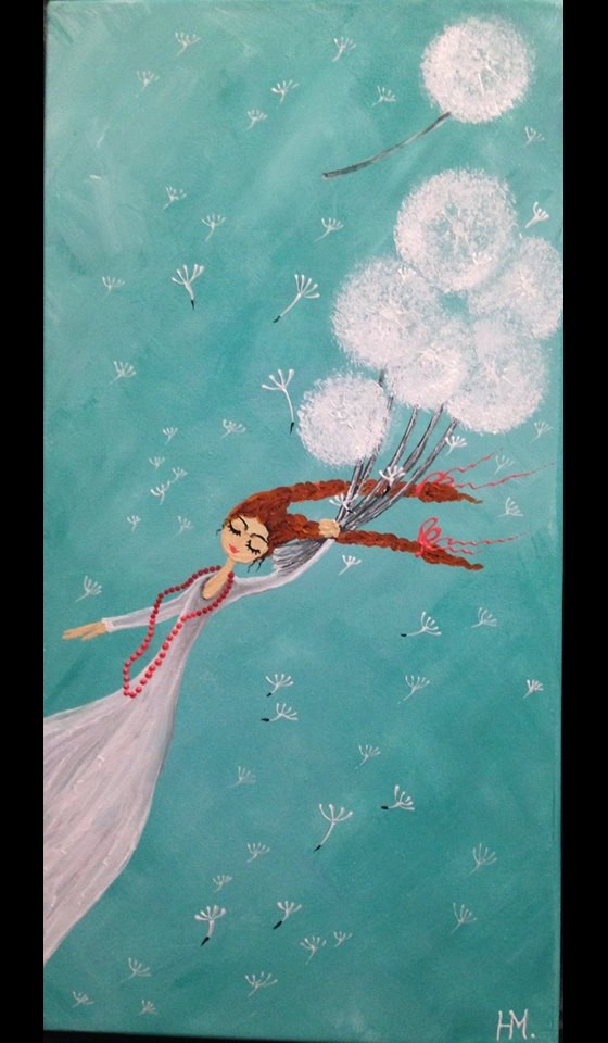 Painting маслом Душа рождена для полета