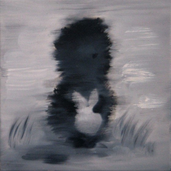 Painting маслом Ежик в тумане 1 