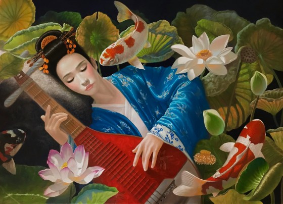 Painting маслом От мысли к явлению