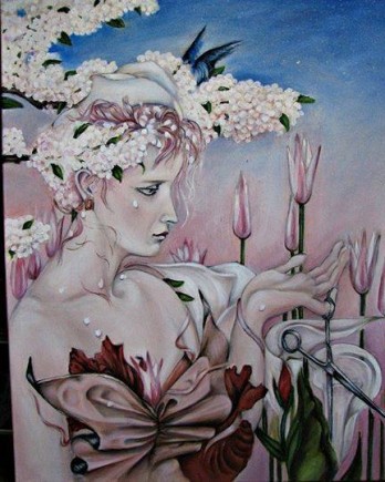 Painting маслом Весна