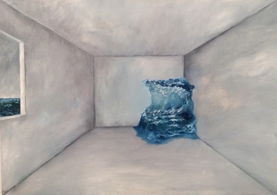 Painting маслом Прилив