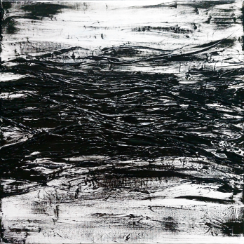 Painting акрилом Пробираясь сквозь тьму