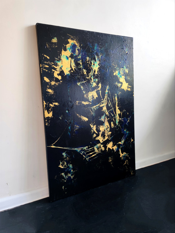 Painting акрилом Крушение