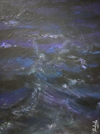 Painting акрилом Стихия