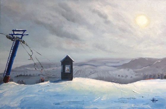 Painting маслом ГЛК Хвалынск