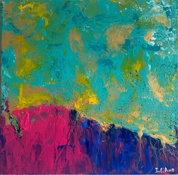 Painting акрилом Sunset