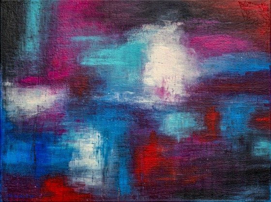 Painting акрилом Абстракция №2