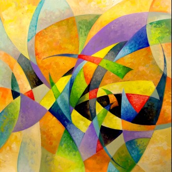 Painting маслом Композиция 1. Лето