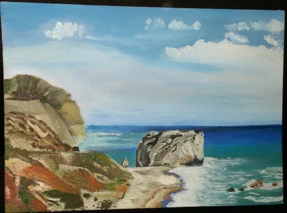 Painting маслом Море