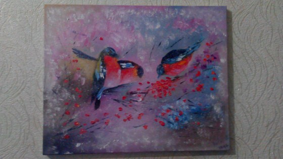 Painting маслом Снигери