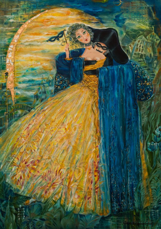 Painting маслом Соблазн