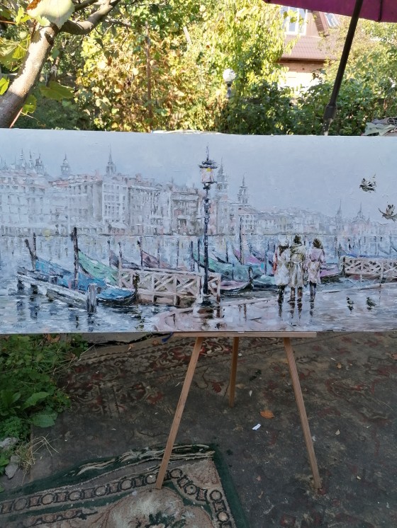 Painting маслом Венеция